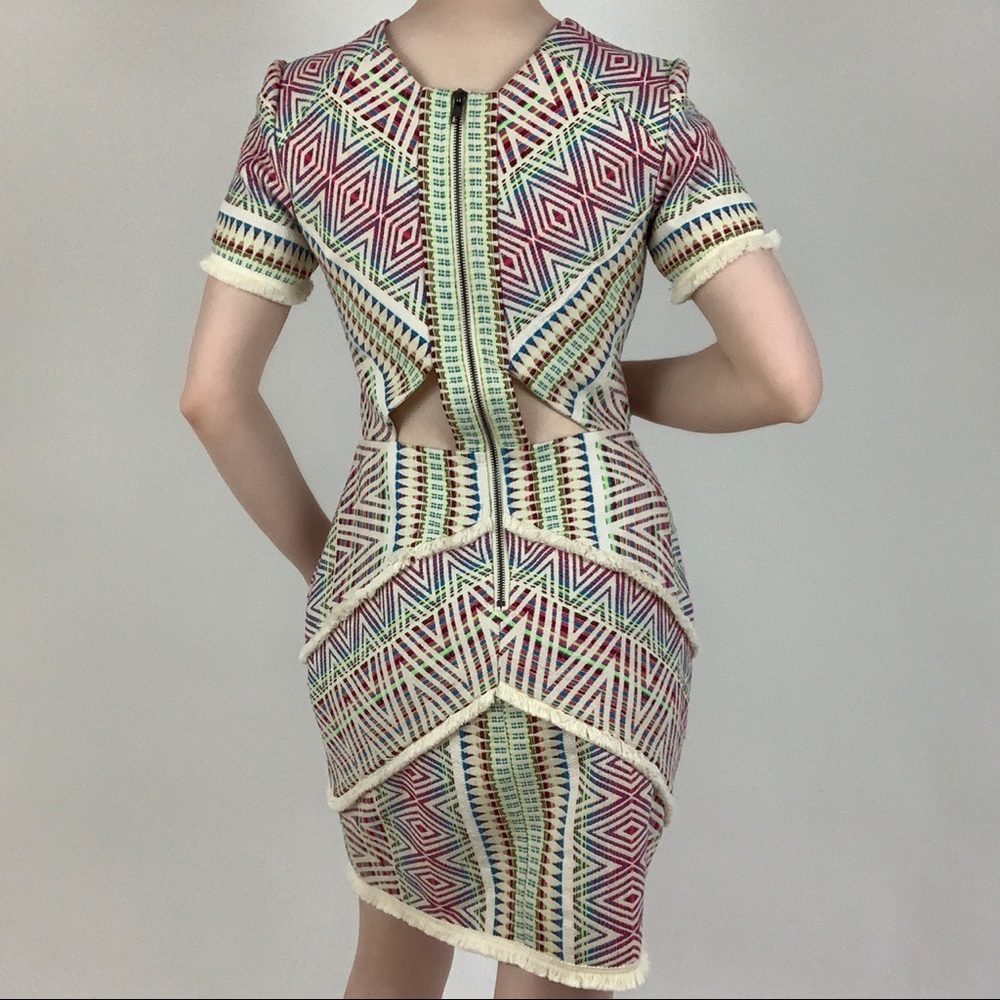 Colorful Pattern Dress - Picture 3 of 4